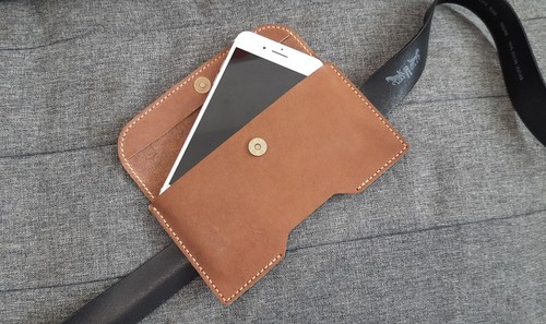 Genuine cow leather - leather, waist