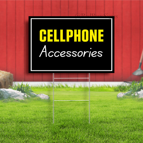 Insegna accessori cellulari - insegna,