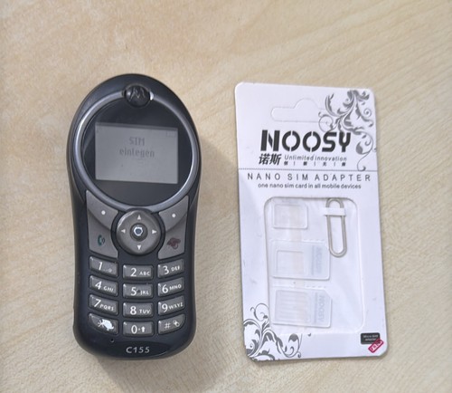 Motorola c155 nero usato senza - usato,